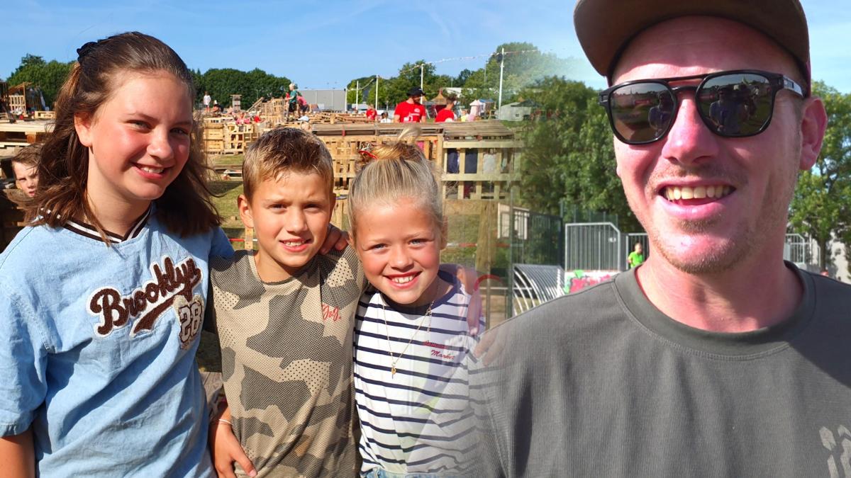 Kinderen én ouders blij met huttendorp XL in Opmeer: 