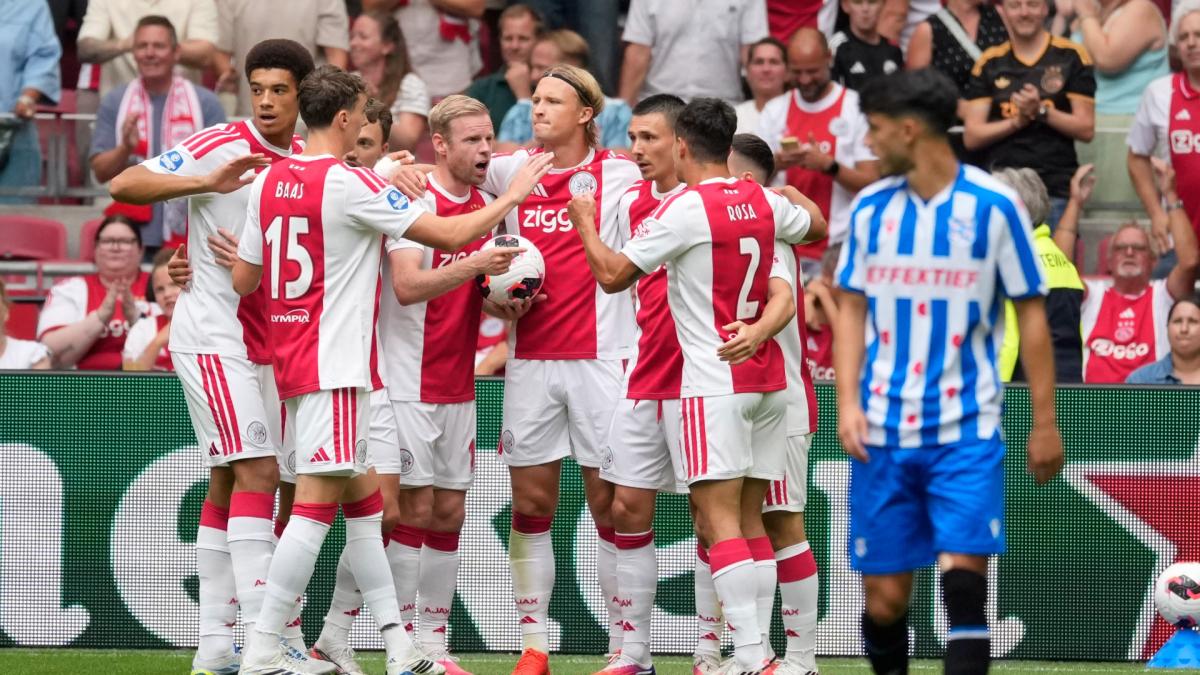 ?? Ajax ziet Heerenveen vlak voor rust aansluitingstreffer maken • Ouazane scoort prachtgoal