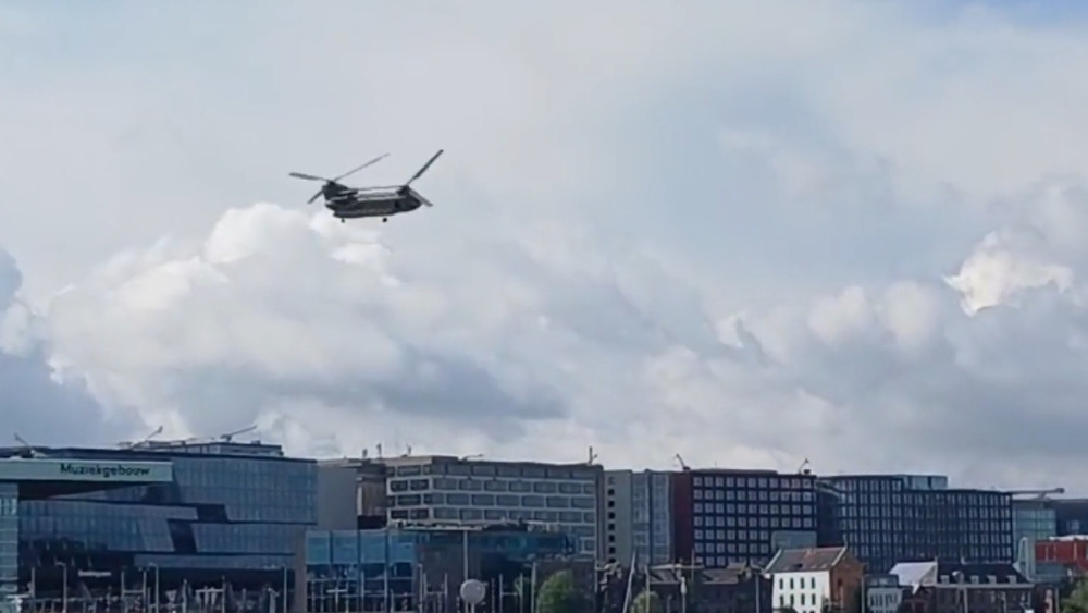 Why are all those army helicopters flying over the city?