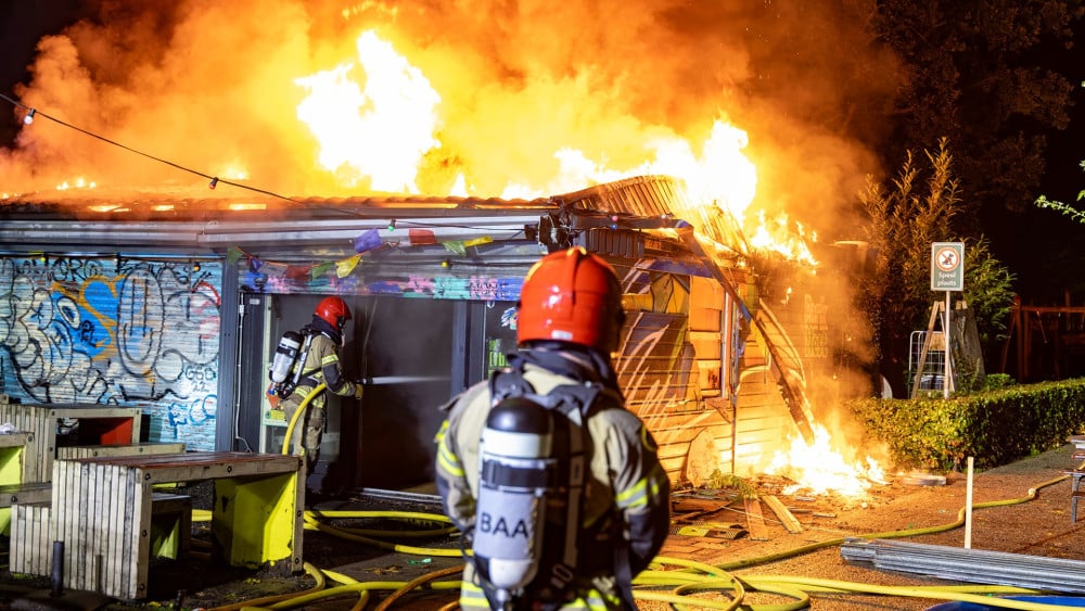 Flevopark community center largely destroyed by fire