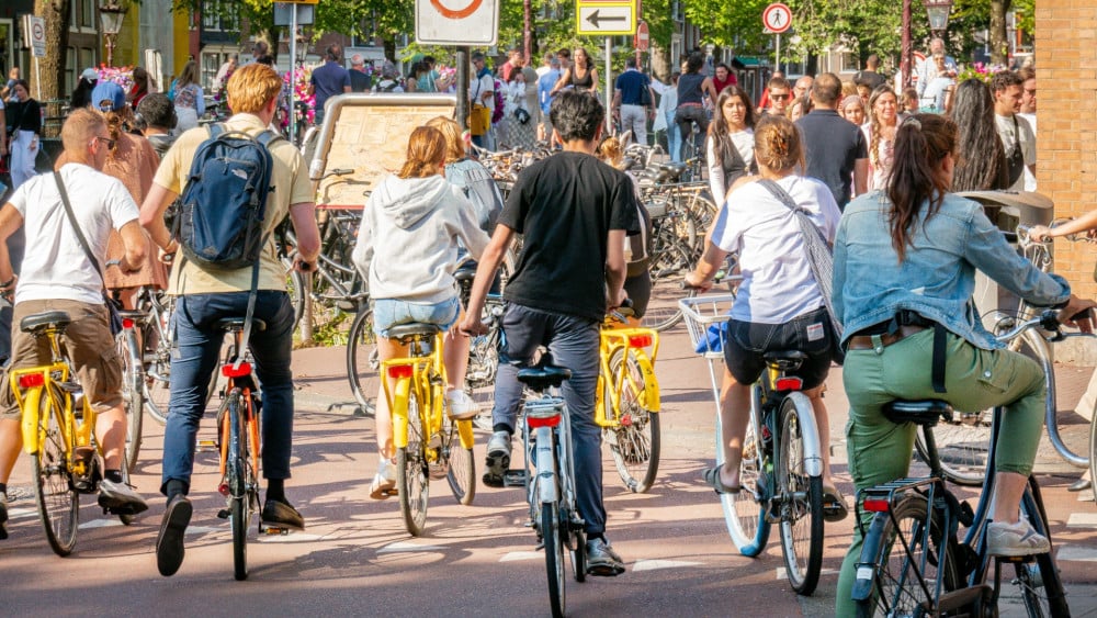 Number of cycling accidents up by 20 percent: most occurring at Elandsgracht intersection