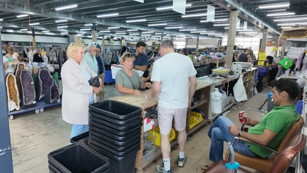 Major raid could cost Gideon his thrift store: "I'm no arms dealer, am I?"