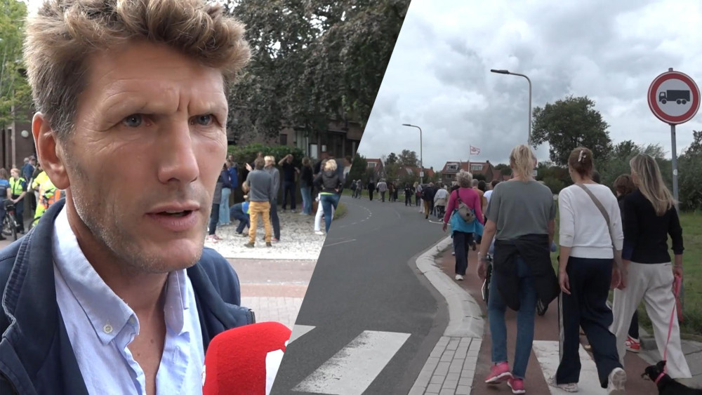 Walking protest for a safer Ronde Hoep after fatal accident involving Nina (21): "60 km/h speed limit is absurd"