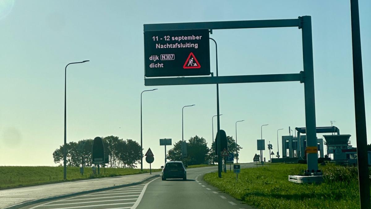 Houtribdijk gaat in nacht van vrijdag op zaterdag dicht vanwege onderhoud