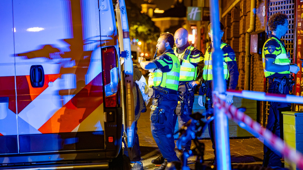 Person injured in stabbing in city center, two arrests