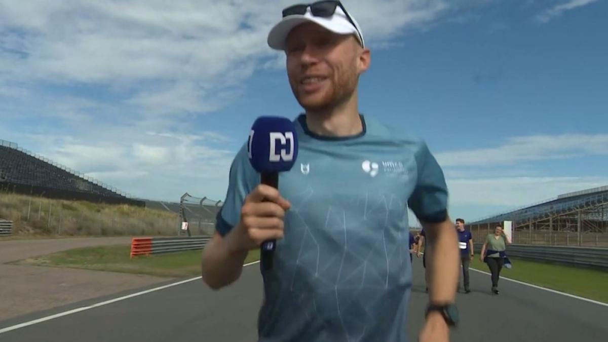 Niels rent twee marathons (!) tijdens Tikkende Klok Challenge op circuit Zandvoort
