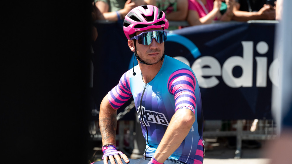 Cyclist Dylan Groenewegen injured in collision with motorcycle
