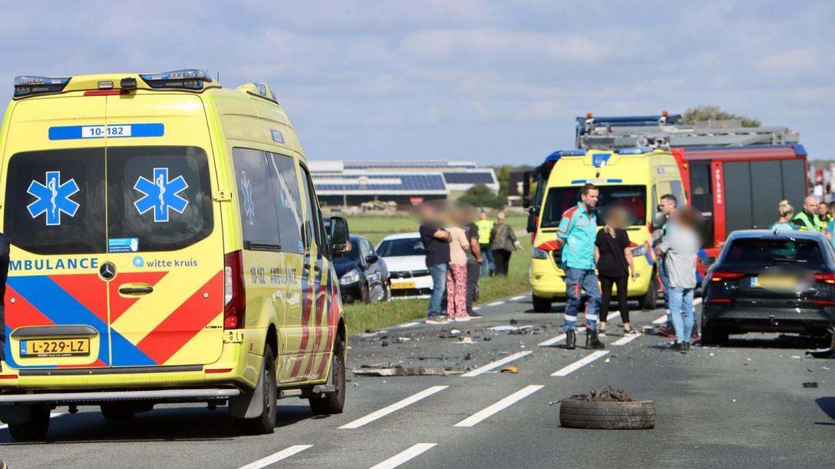 Dode bij ernstig ongeval N9, weg afgesloten