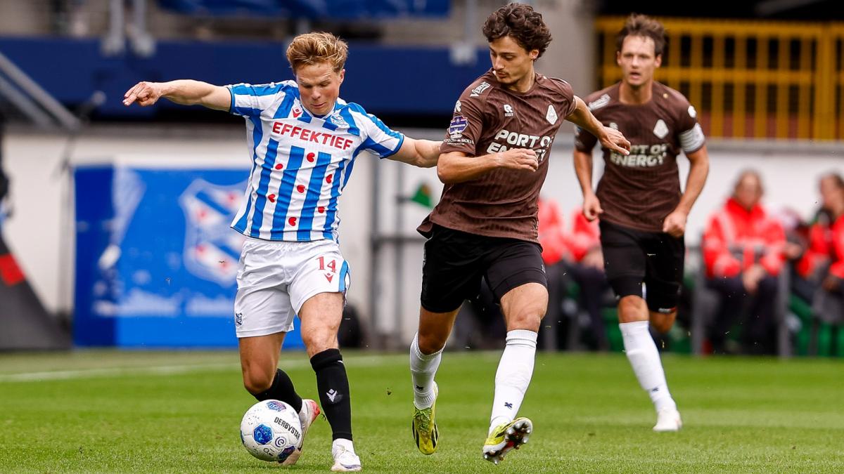 ?? Telstar houdt Heerenveen op gelijkspel • Jurjus voor het eerst in basis Volendam