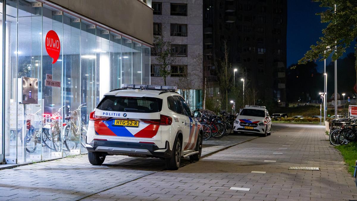 Bewoner Amsterdams studentencomplex gewond na overval