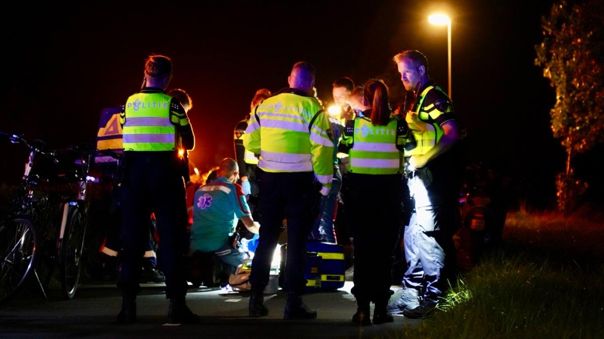 Scooterrijder gewond na botsing met fiets in Hoogkarspel