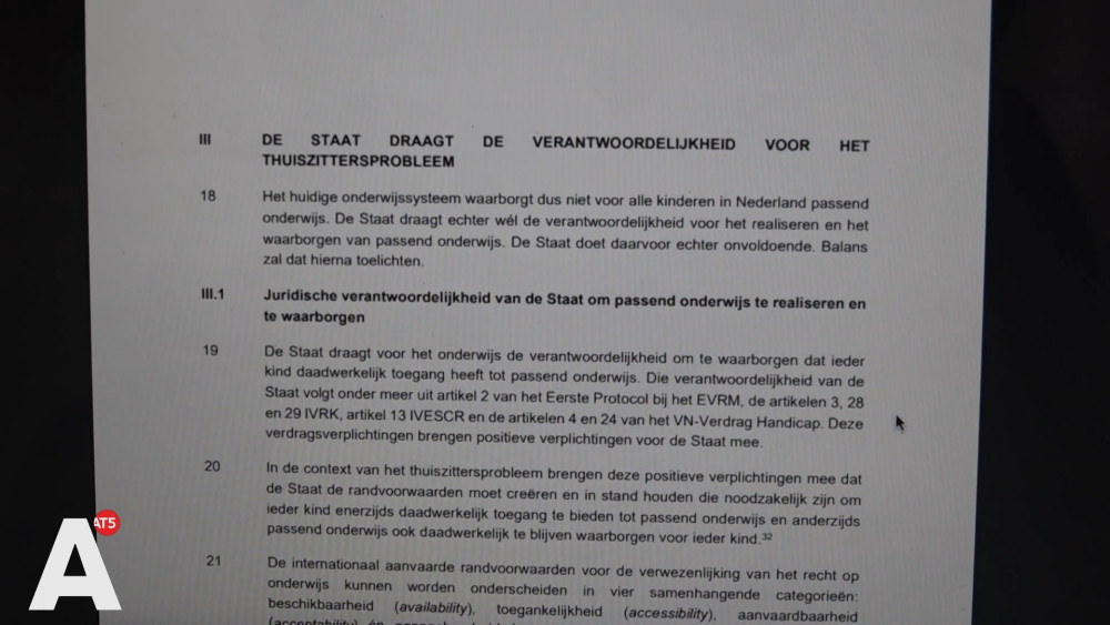 Balans takes legal action against the State over the problem of school absenteeism: "More appropriate education needed"