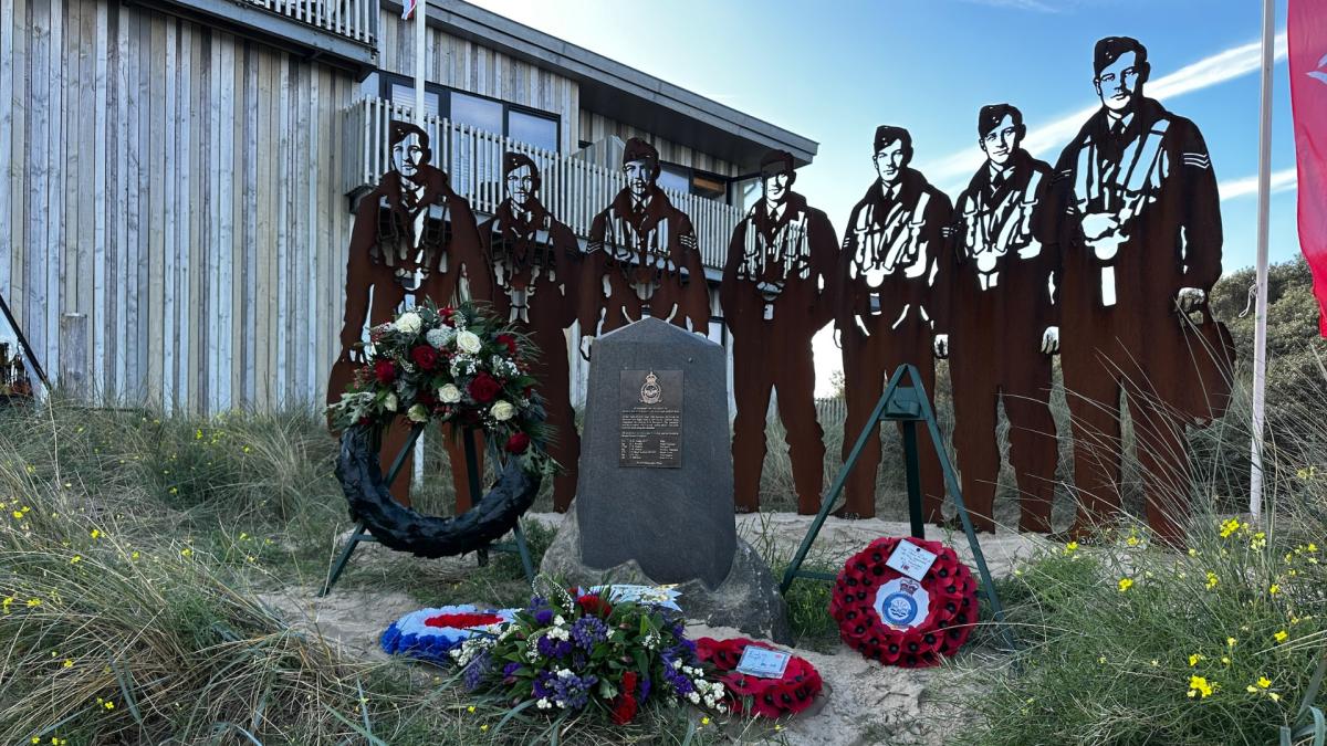 Blijvend monument voor omgekomen bemanning van Britse bommenwerper