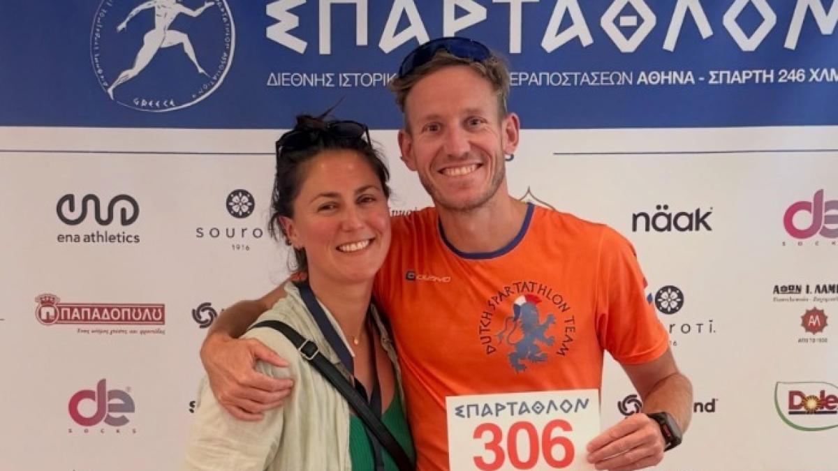 Rick uit Weesp rent in Griekse hel 246 kilometer in dertig uur zonder te slapen