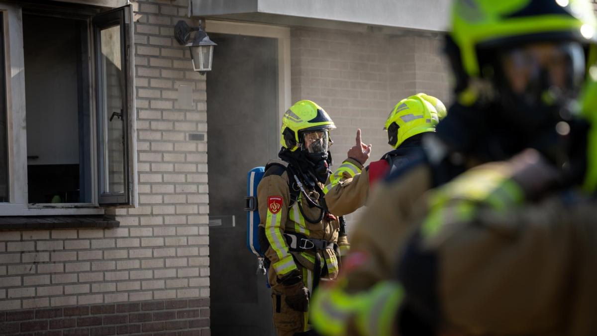 Felle keukenbrand in woning Haarlem