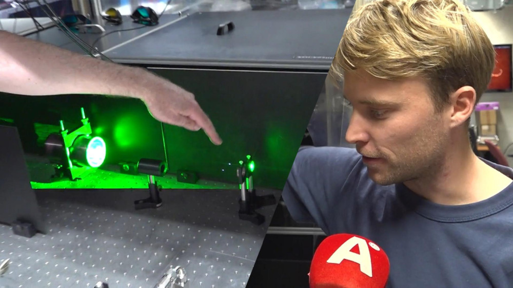 Vibrations forbidden in new VU building: "We measure down to the billionth of a second"