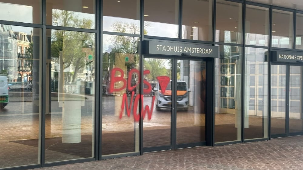 Ramen Stopera vandalized and damaged after pro-Palestine demonstration