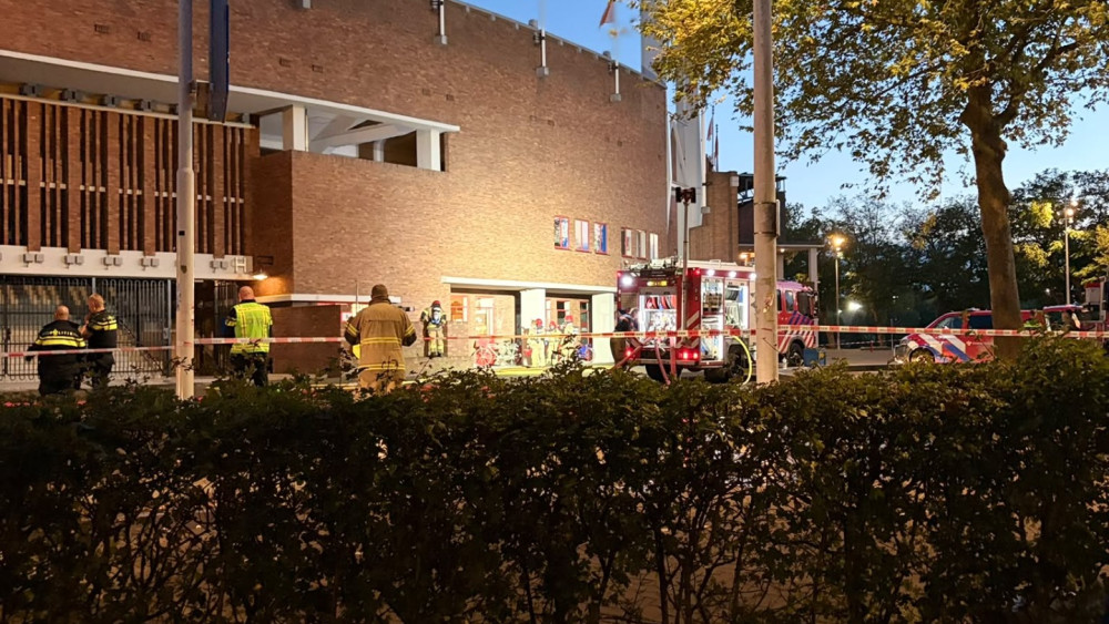 Many fire trucks called to fire in Olympic Stadium parking garage