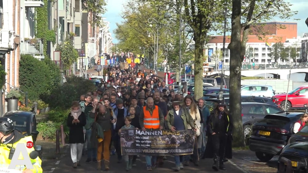 "Manosphere is mega scary": men march against violence against women