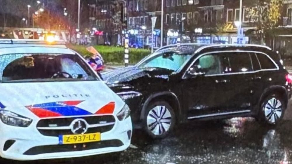 Motorist crashes into police car and is found to be under the influence of drugs