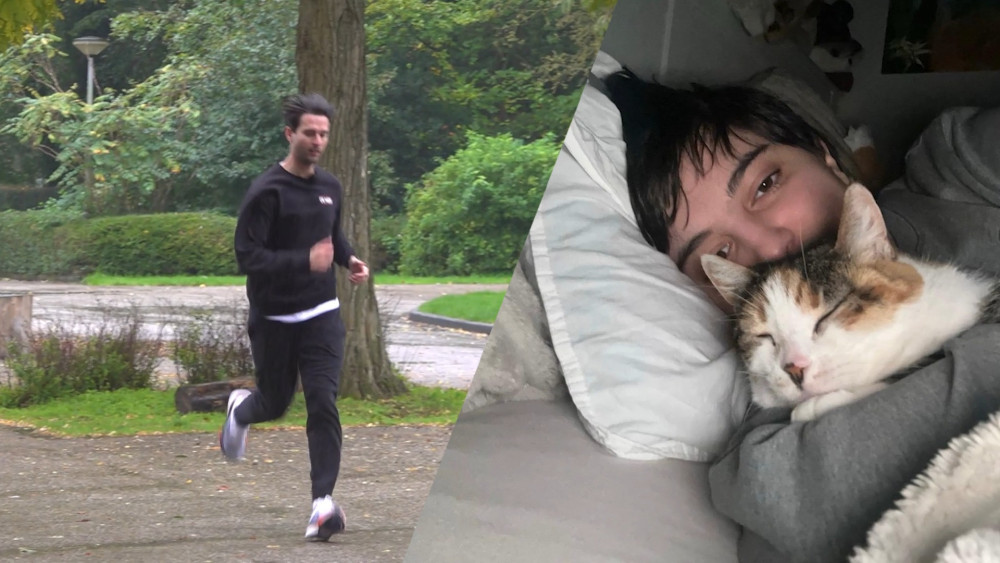 Ruben runs half marathon for long COVID research: "I see for myself how devastating it is"