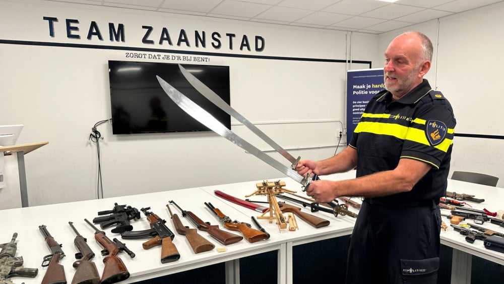 Wapenbak zit bomvol na inzamelactie in de Zaanstreek