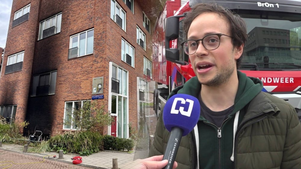 Spullen ophalen in pyjama: Amsterdams wooncomplex nog niet veilig na brand