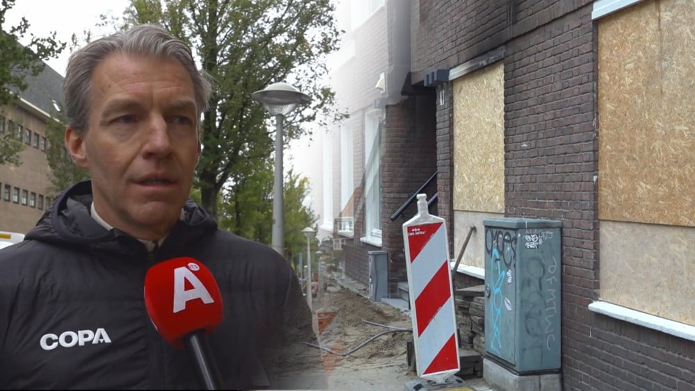 Bewoners geschrokken na woningbrand Amsterdam, bewoner springt uit raam