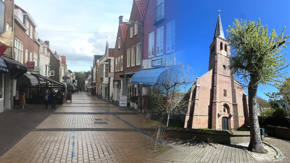 Kerkstraat Zandvoort: "I'm happiest when I can walk onto the beach via that street"