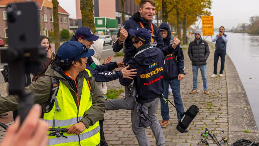 Ukraine wins street fishing world championship in Haarlem, Netherlands 'somewhat disappointing' ninth