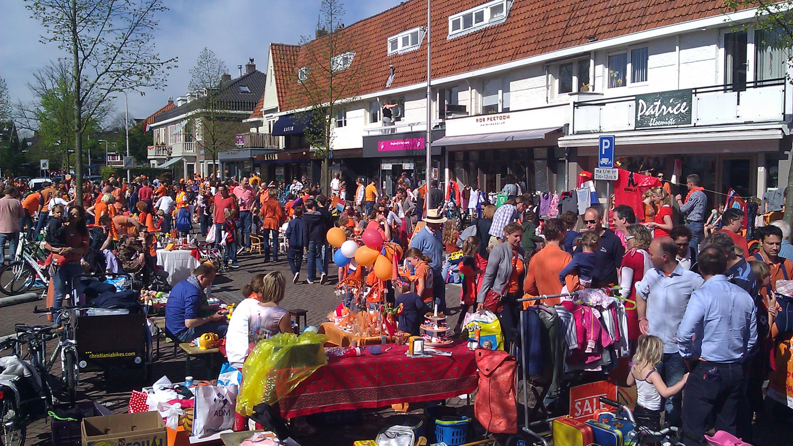 Koninginnedag in Heemstede