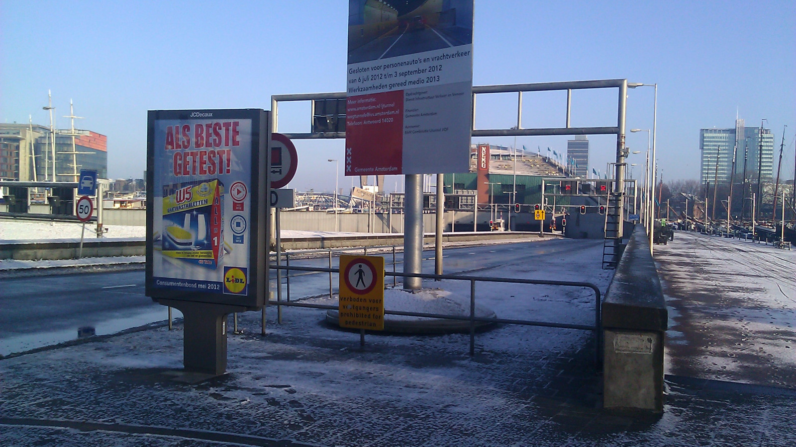 IJtunnel weer open na stroomstoring NH Nieuws IJtunnel weer open na stroomstoring NH Nieuws